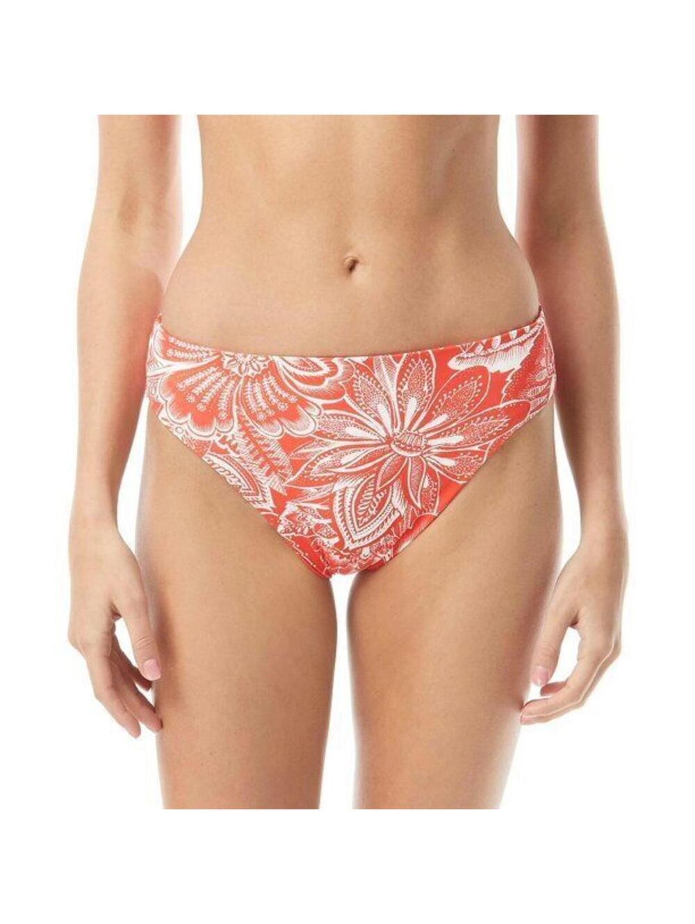 1447 Vince Camuto Women Poppy Reversible High-Leg Bikini Swim Bottoms sz S new